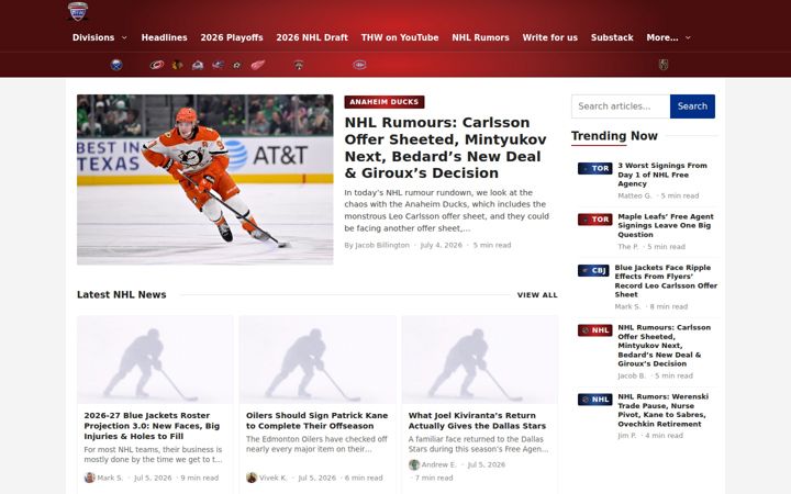 thehockeywriters.com