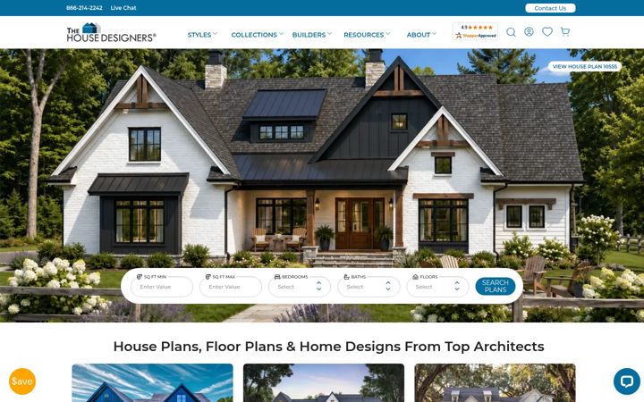 Screenshot of thehousedesigners.com