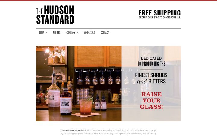 Ekrano kopija thehudsonstandard.com