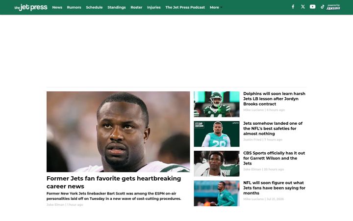 Screenshot of thejetpress.com
