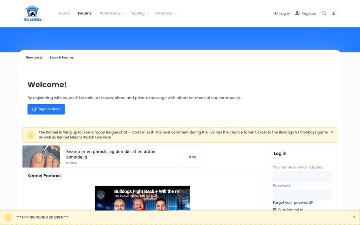 Screenshot of thekennel.net.au