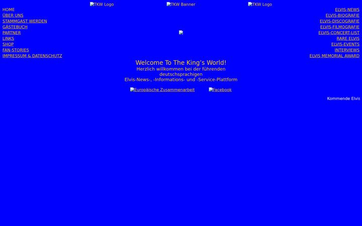 Screenshot of thekingsworld.de