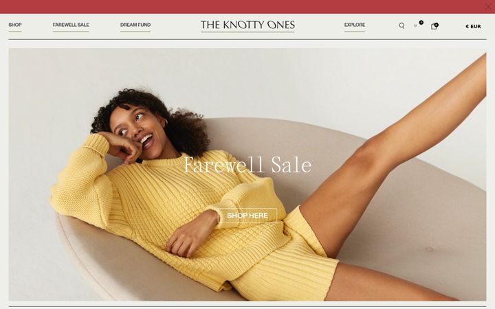 Екранна снимка на theknottyones.com