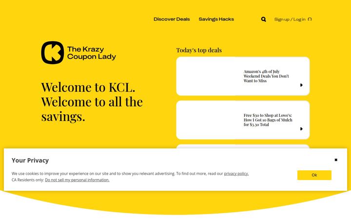 thekrazycouponlady.com