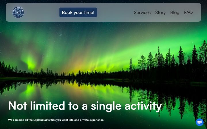 Screenshot of thelaplandstandard.com