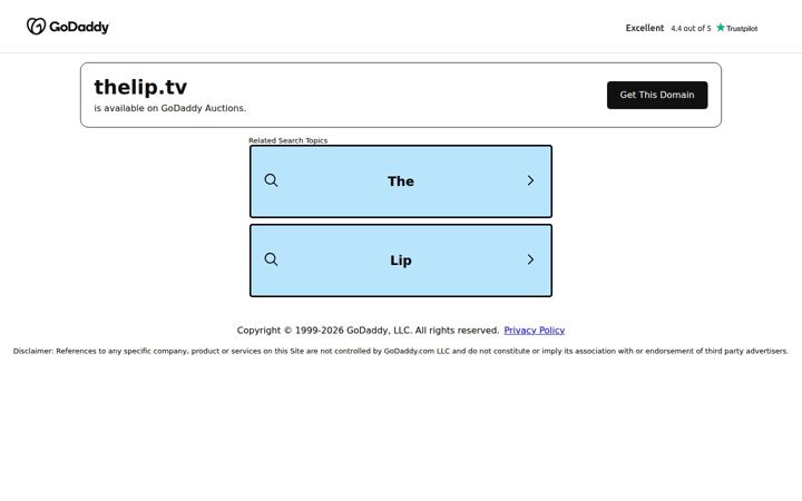 Captura de pantalla de thelip.tv