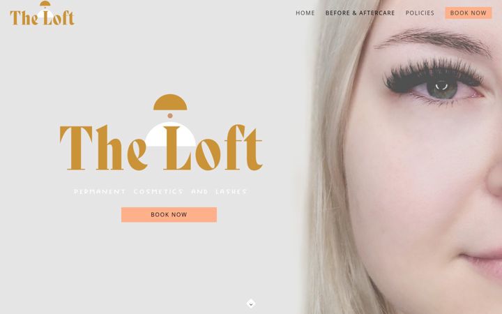 Kuvakaappaus sivustosta theloftlodi.com