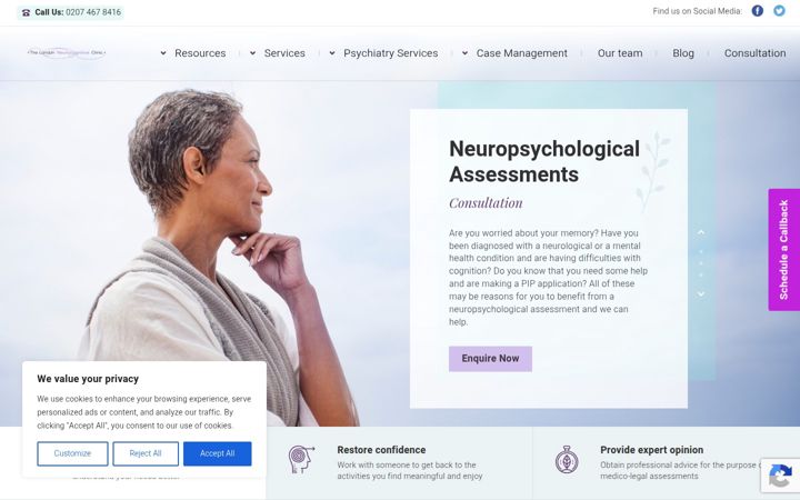 thelondonneurocognitiveclinic.co.uk
