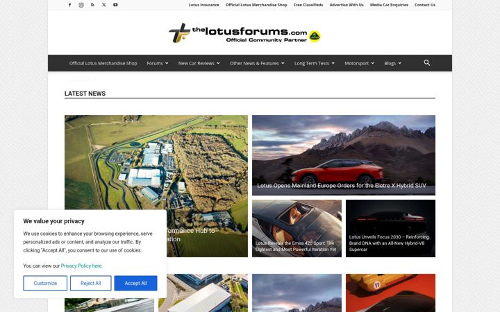 Kuvakaappaus sivustosta thelotusforums.com