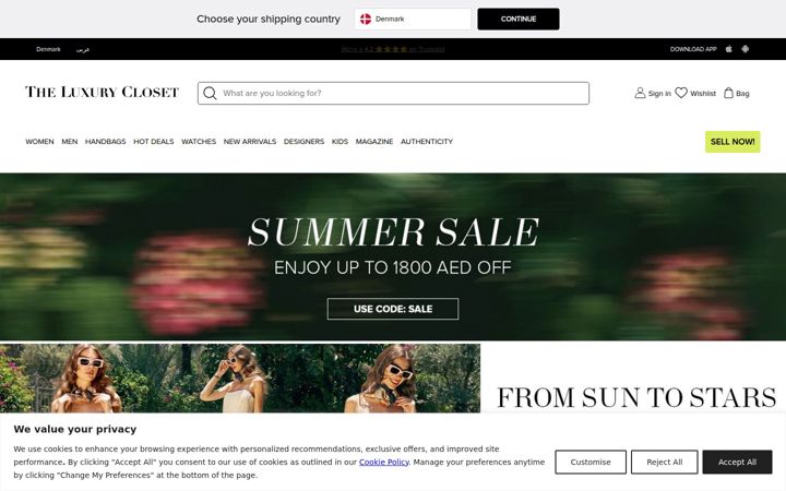 theluxurycloset.com