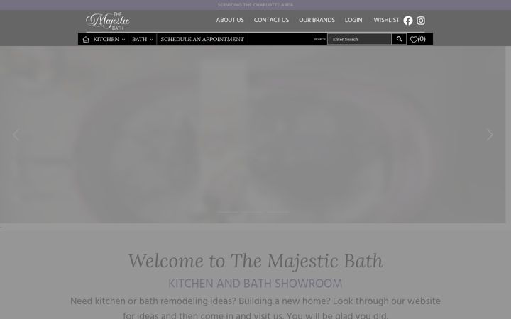 Screenshot of themajesticbath.com
