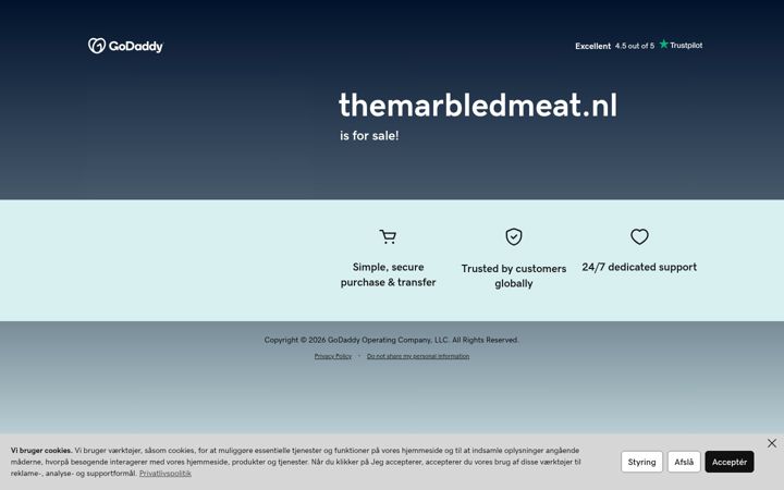 Screenshot of themarbledmeat.nl