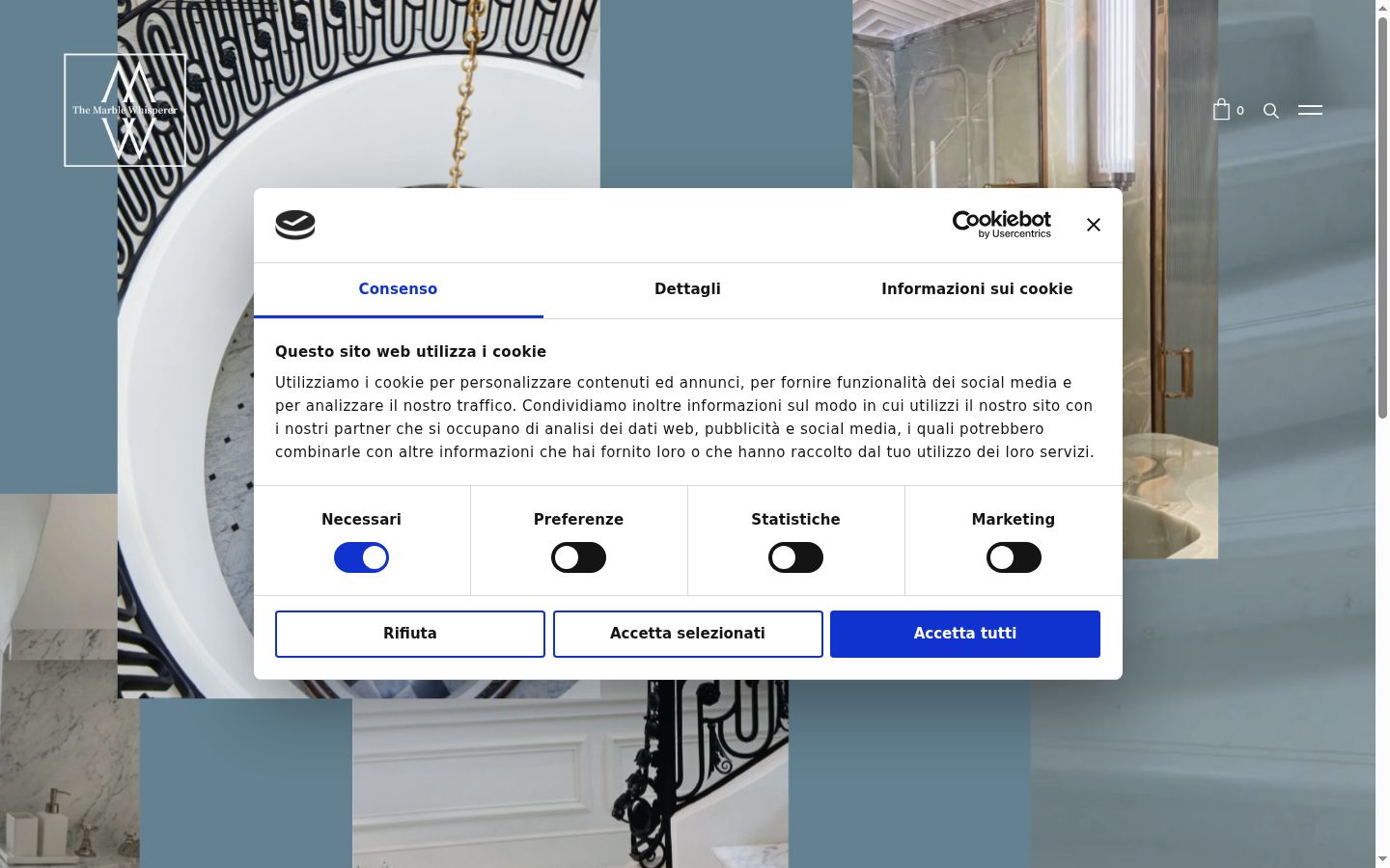 Zrzut ekranu banera zgody wyświetlanego przed jakąkolwiek interakcją
