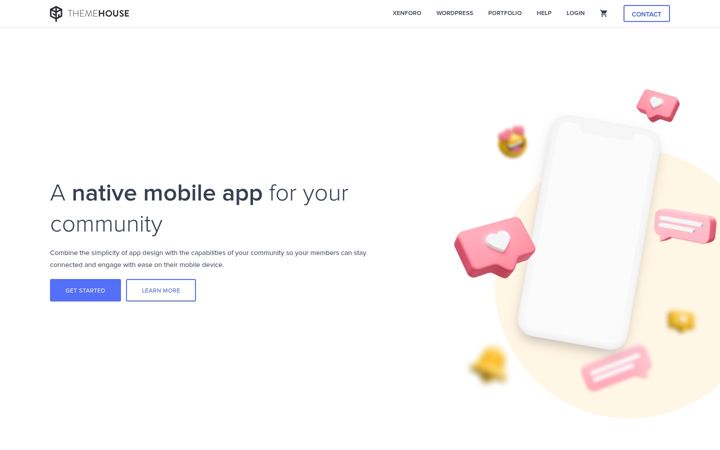 Screenshot of themehouse.com