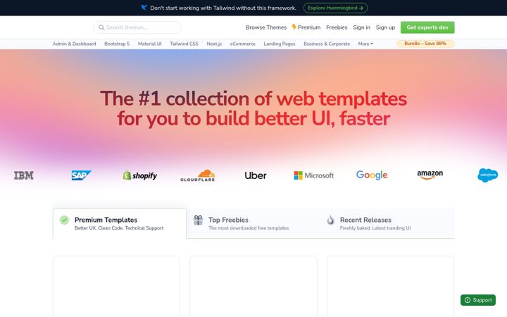 Screenshot di themewagon.com