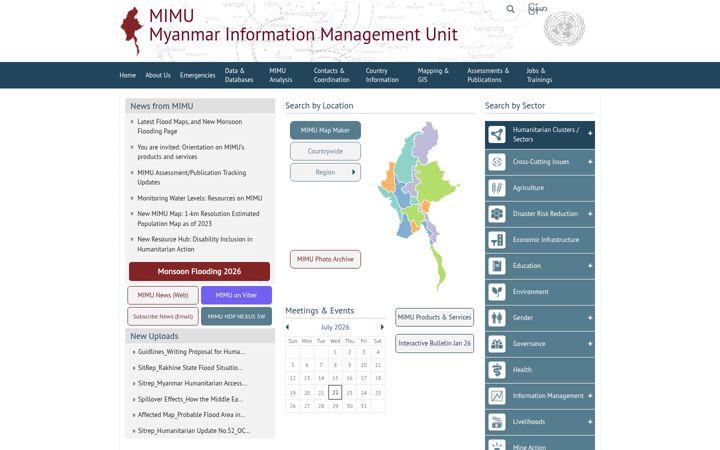 Screenshot of themimu.info