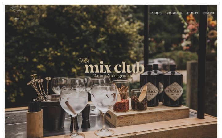 Snimka zaslona za themixclub.nl