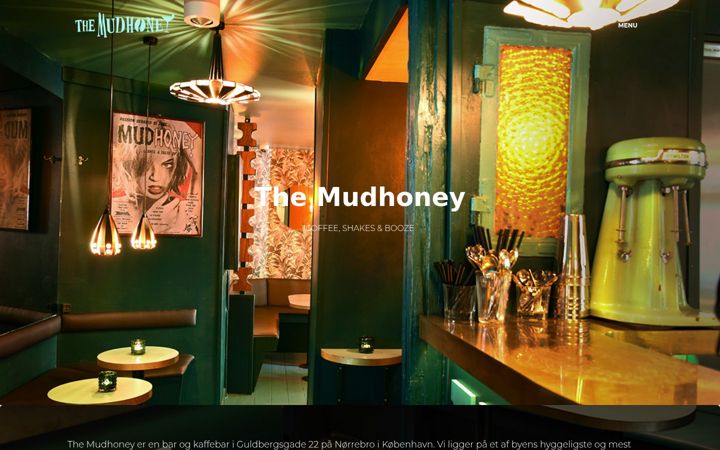 Screenshot of themudhoney.dk