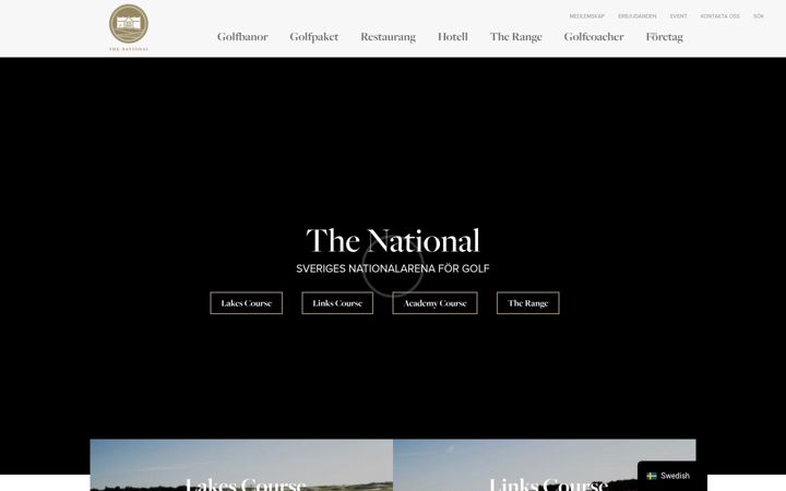 Screenshot of thenational.se