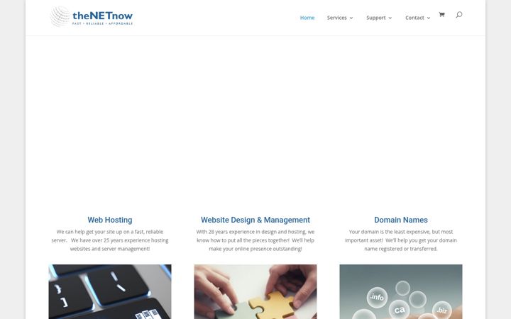 Screenshot του thenetnow.com
