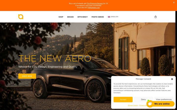 Képernyőkép: thenewaero.com