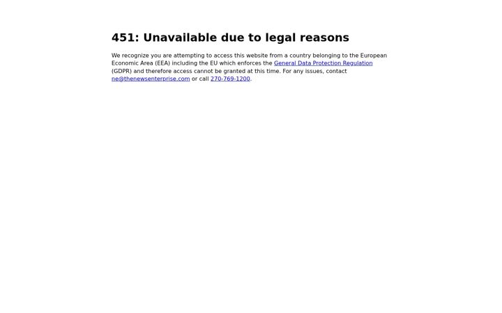 Screenshot of thenewsenterprise.com