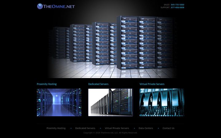Screenshot of theomne.net