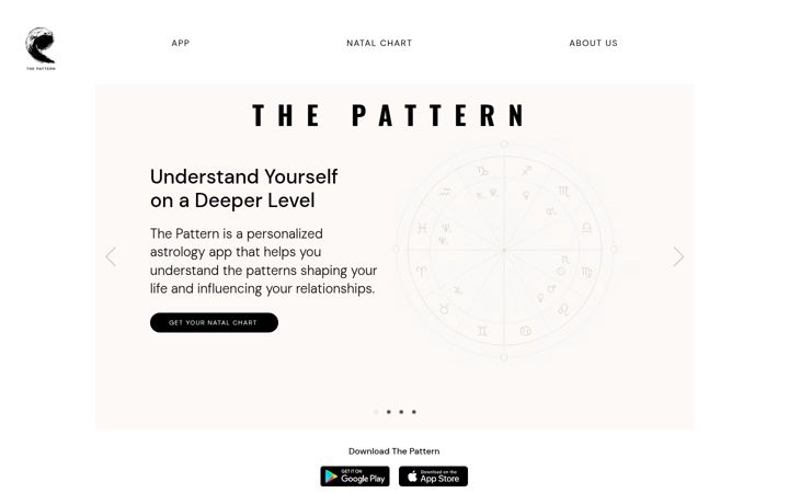 Screenshot di thepattern.com