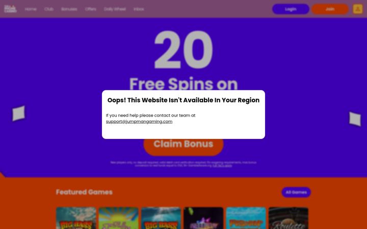 Screenshot of thephonecasino.com