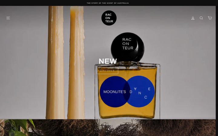 Screenshot of theraconteur.co