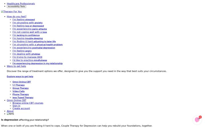 Screenshot of therapyforyou.co.uk