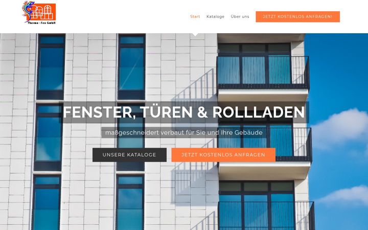 Skärmbild av thermo-fen.com