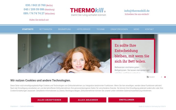 Screenshot ta' thermokill.de