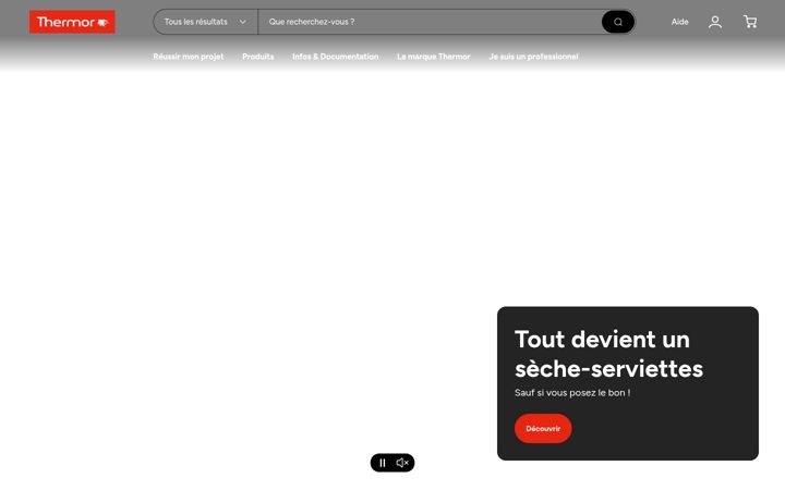 Screenshot of thermor.fr