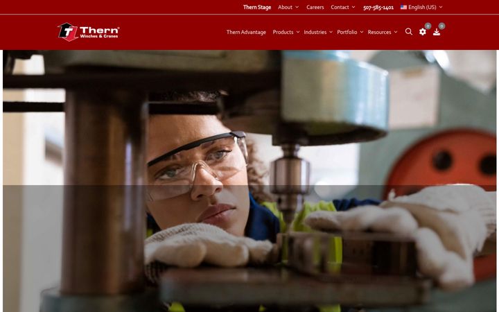 Screenshot of thern.com