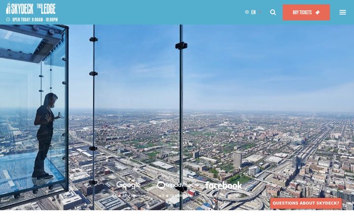 Screenshot of theskydeck.com