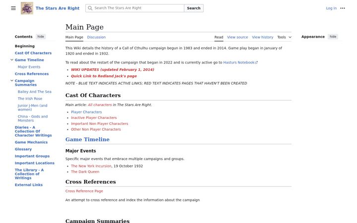 Screenshot of thestarsareright.org