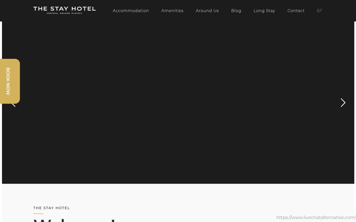 Skärmbild av thestayhotelplovdiv.com