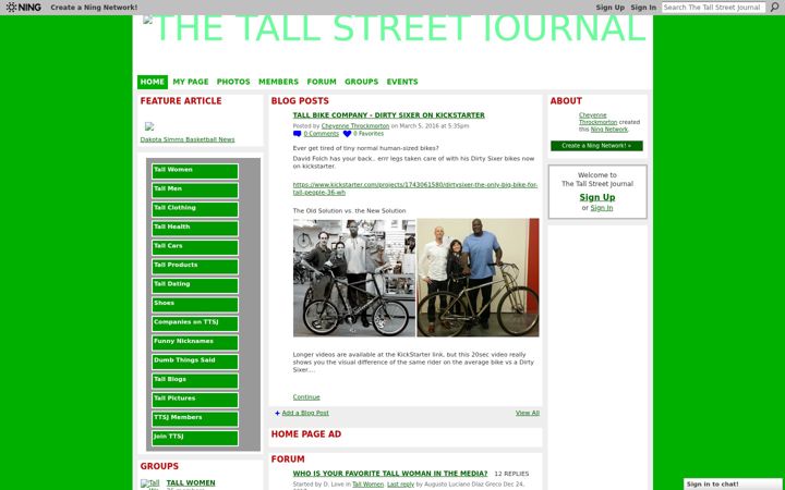 Screenshot of thetallstreetjournal.com