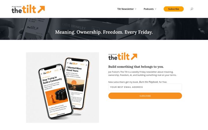 Screenshot of thetilt.com