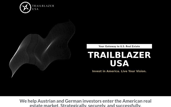 Skærmbillede af thetrailblazercompany.com