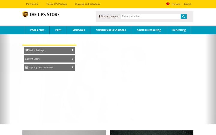 Zrzut ekranu theupsstore1.net