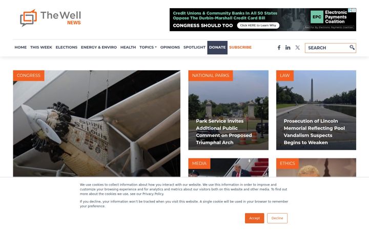 Screenshot of thewellnews.com