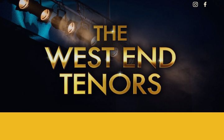 Capture d'écran de thewestendtenors.com