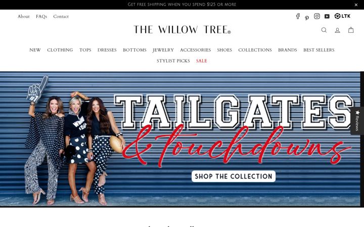 Screenshot ta' thewillowtree.com
