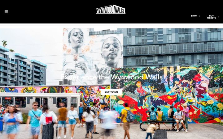 Screenshot of thewynwoodwalls.com