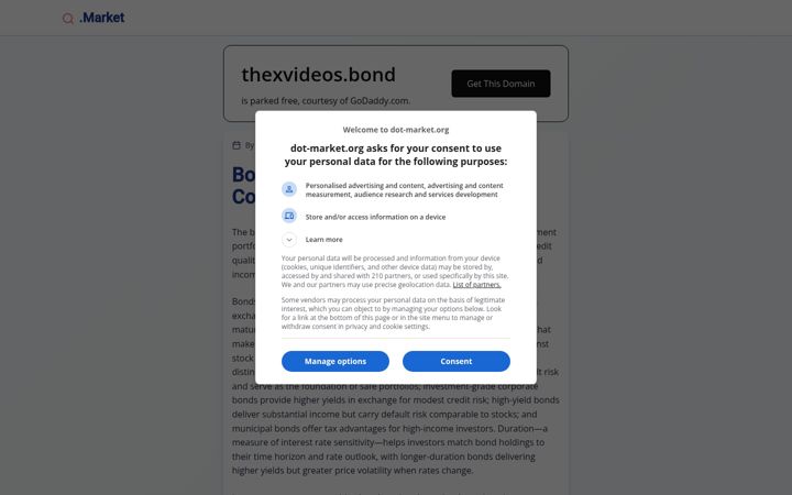 Screenshot of thexvideos.bond