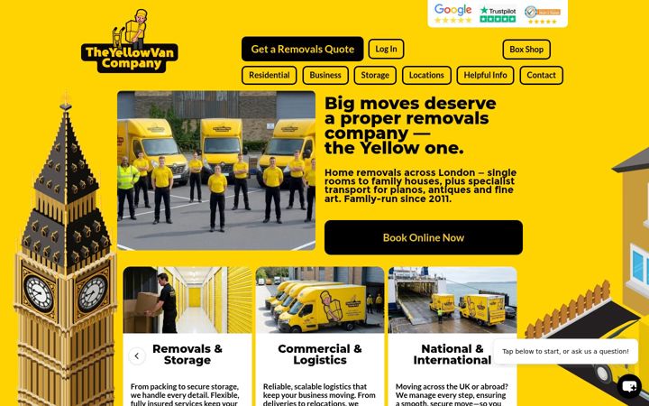 theyellowvancompany.com