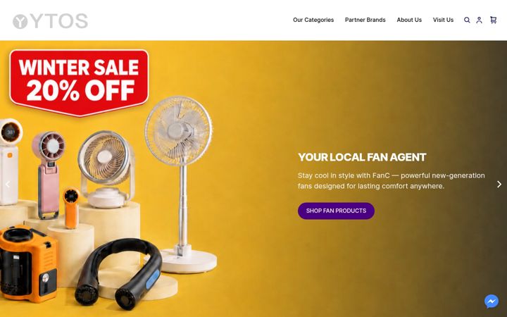 Screenshot of theytos.com