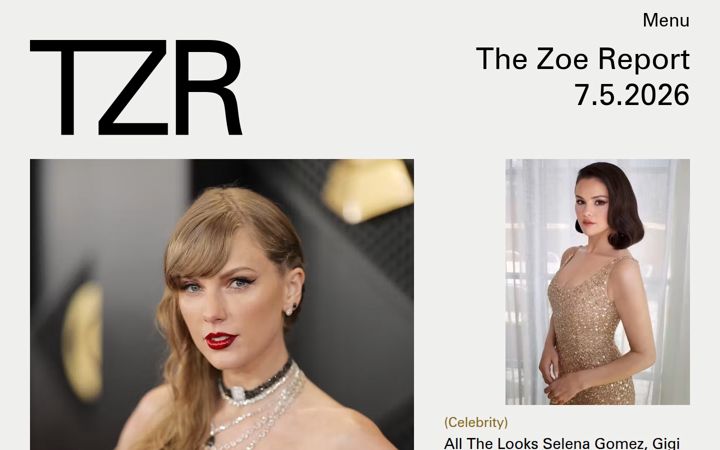 Screenshot of thezoereport.com